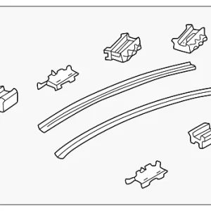 Roof Molding - Mazda (TA01-50-9L0F-5U)