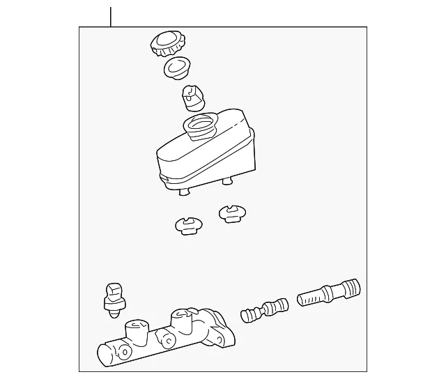 Brake Master Cylinder - Mazda (1F21-43-990)