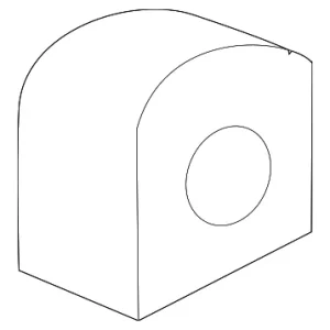 Stabilizer Bar Bushing - Mazda (EG21-34-156D)