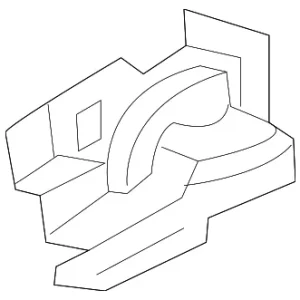 Handle, Inside - Mazda (BDTS-58-330B)