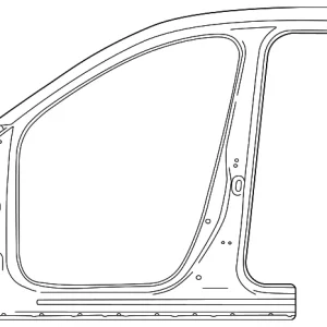 Hinge Pillar - Mazda (KMY6-70-221)