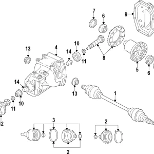 Companion Flange - Mazda (MA02-27-120A)