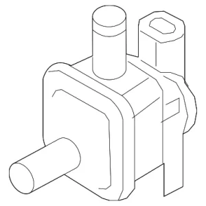 Vapor Canister Purge Solenoid - Mazda (LF8J-18-740)