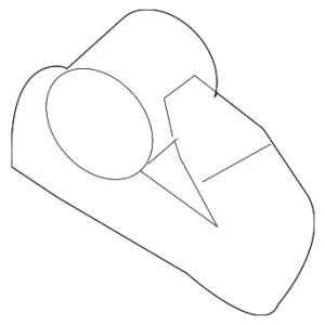 Hole Cover - Mazda (EG21-64-095A)