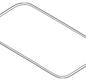 Weatherstrip - Mazda (BJS8-69-825)
