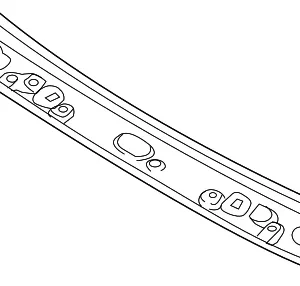 Windshield Header - Mazda (D651-70-641A)
