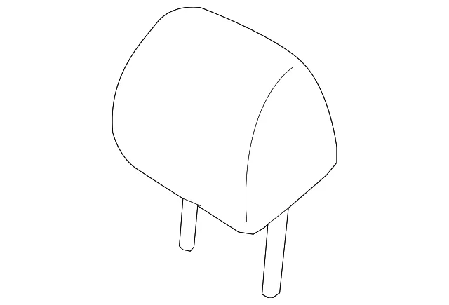 Headrest, Center - Mazda (TK79-88-290-02)