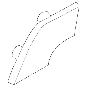 Surround Weather-Strip Retainer - Mazda (EG21-72-762B)