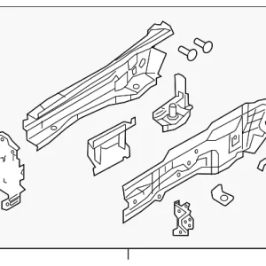 Rail Assembly - Mazda (D10E-53-31XB)