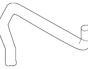 Reservoir Hose - Mazda (LFG1-15-381B)
