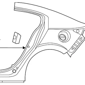 Quarter Panel - Mazda (BDYS-71-410)