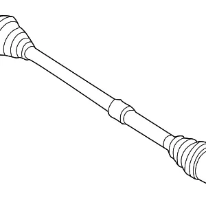 Axle Assembly - Mazda (GG69-25-500)