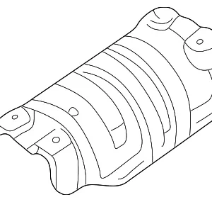 Heat Shield - Mazda (B25D-56-451C)