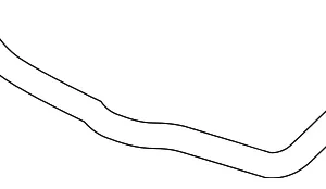 Engine Coolant Bypass Hose - Mazda (LF07-15-260A)