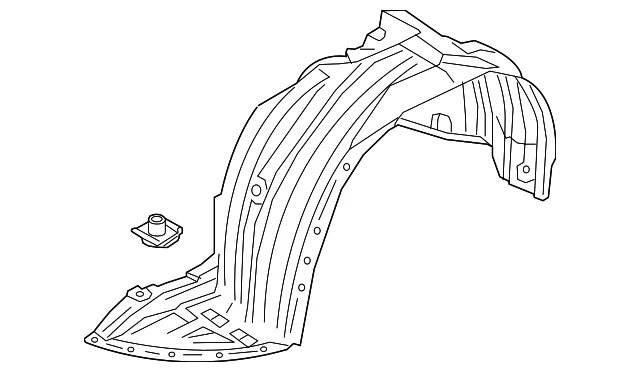 Fender Liner - Mazda (TE73-56-140A)