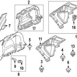 Hole Cover - Mazda (KB8C-68-232-02)