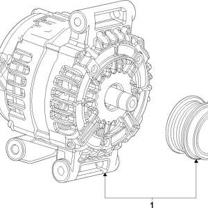 Alternator - Mazda (YF20-18-300R-0D)