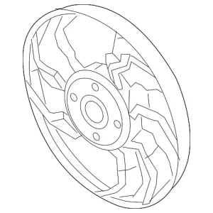 Fan Blade - Mazda (PAF1-15-140)