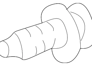 Trim Panel Assembly Fastener - Mazda (B467-68-AC3-22)