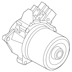 Adjust Motor - Mazda (DN4J-67-88Z)
