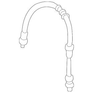 Brake Hose - Mazda (EC01-43-980D)
