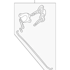 Cylinder & Keys - Mazda (B2YH-76-260)