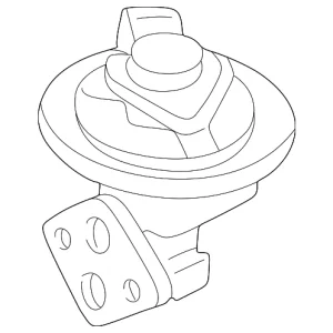 Exhaust Gas Re-Circulation (Egr) Valve - Mazda (KLG8-20-300)