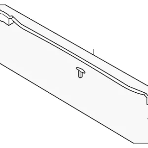 Rear Weather-Strip - Mazda (DN4E-56-760A)