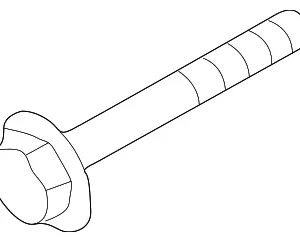 Lower Control Arm Mount Bolt - Mazda (H260-34-313B)