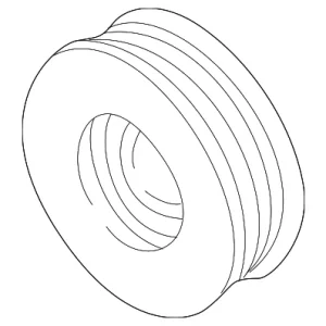 Pulley - Mazda (EC05-61-LX1)