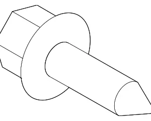Impact Bar Screw - Mazda (9078-60-825)