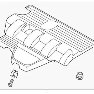 Engine Cover - Mazda (LFG1-10-2F0C)