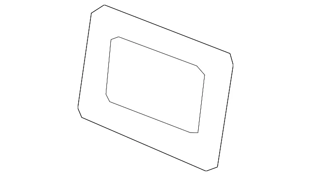 Auxiliary Outlet Bezel - Mazda (TK79-88-0A3-02)