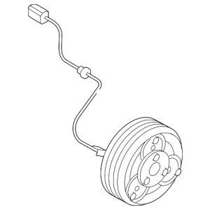 A/C Compressor Clutch - Mazda (GK2J-61-L10A)