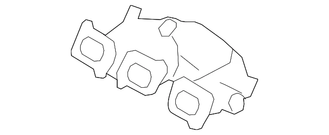 Exhaust Manifold - Mazda (ZZD0-13-450)