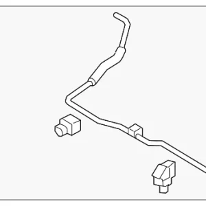 Engine Coolant Reservoir Hose - Mazda (PX4J-15-384)