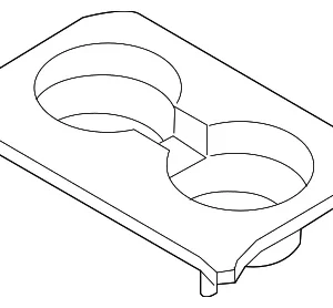 Cup Holder - Mazda (TD11-88-2B7-02)