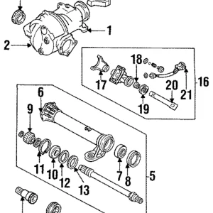 Bearing - Mazda (9960-66-2063)