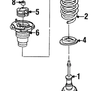 Strut Mount - Mazda (FD15-28-110A)