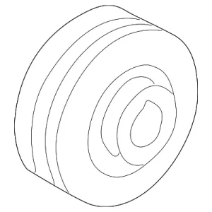 Crankshaft Pulley - Mazda (YF09-11-401)