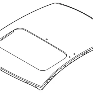 Roof Panel - Mazda (BCY3-70-600)