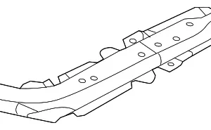Floor Reinforced - Mazda (B45A-53-60Y)