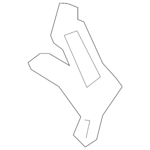 Hinge - Mazda (KB7W-57-570E)