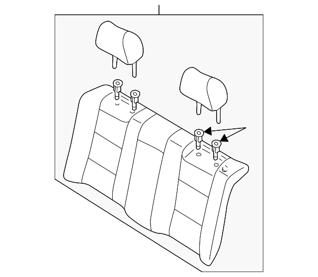 Seat Back Assembly - Mazda (T062-57-350B-80)