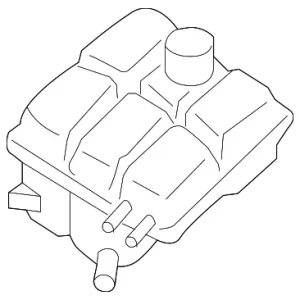 Engine Coolant Reservoir - Mazda (LF8B-15-350B)