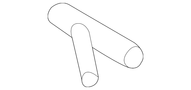 Washer Hose T-Connector - Mazda (F152-67-502)