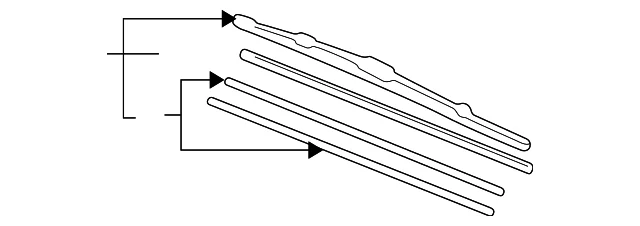 Blade Assembly - Mazda (NC10-67-330)