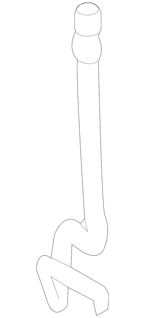 Brake Hose - Mazda (BCKA-43-810)