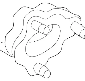 Air Pipe Mount - Mazda (KJ01-13-ZE9)