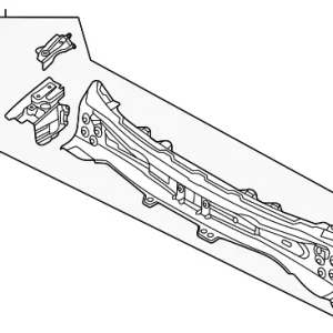 Cowl Panel - Mazda (DGH9-53-500B)
